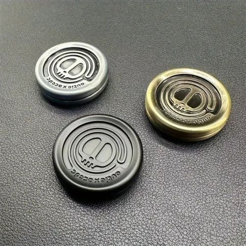 image-AHHLCLT Magnetic Haptic Coins for Stress Relief - EDC Fidget Toy