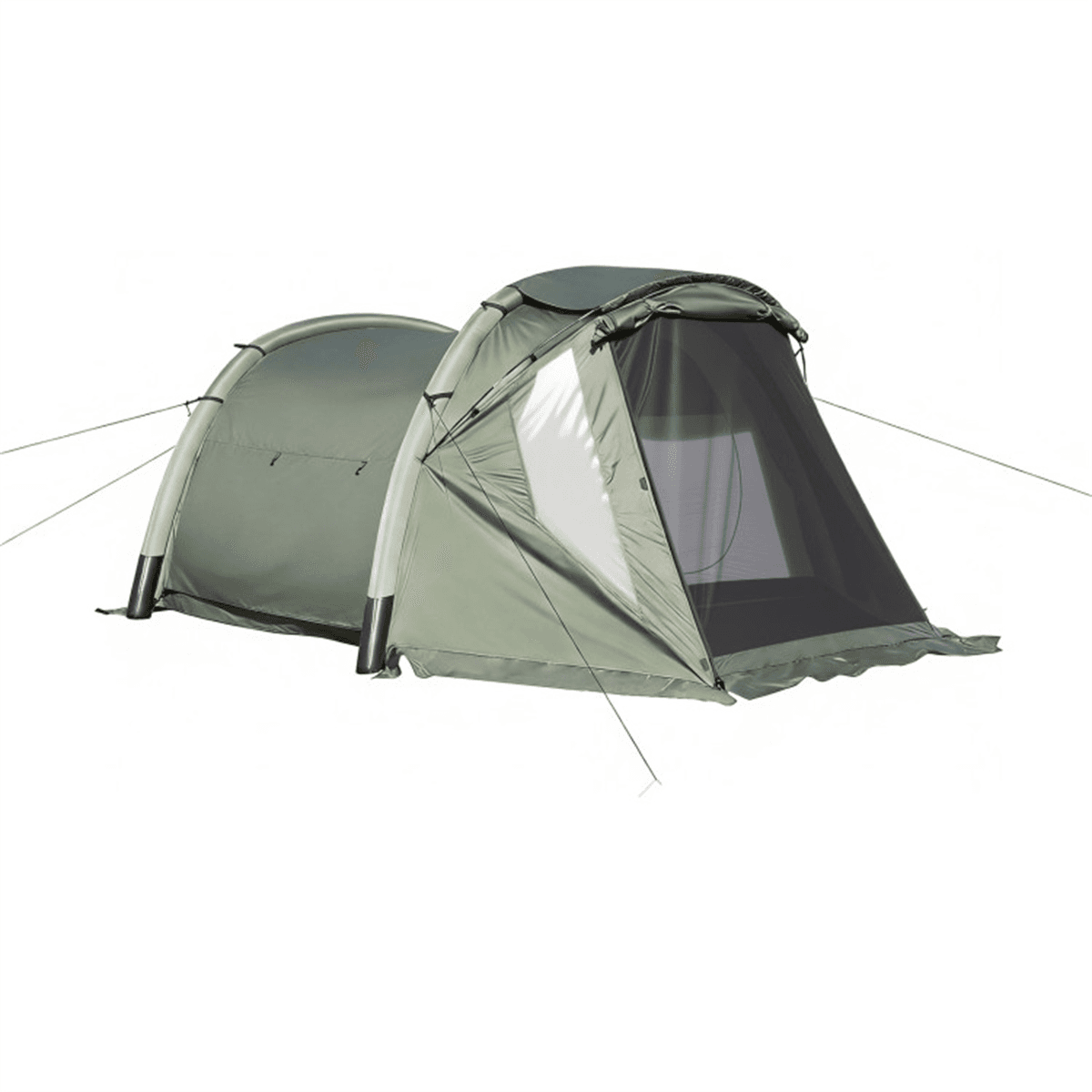 image-5-7 Person Inflatable Cabin Tent Green Screened Porch