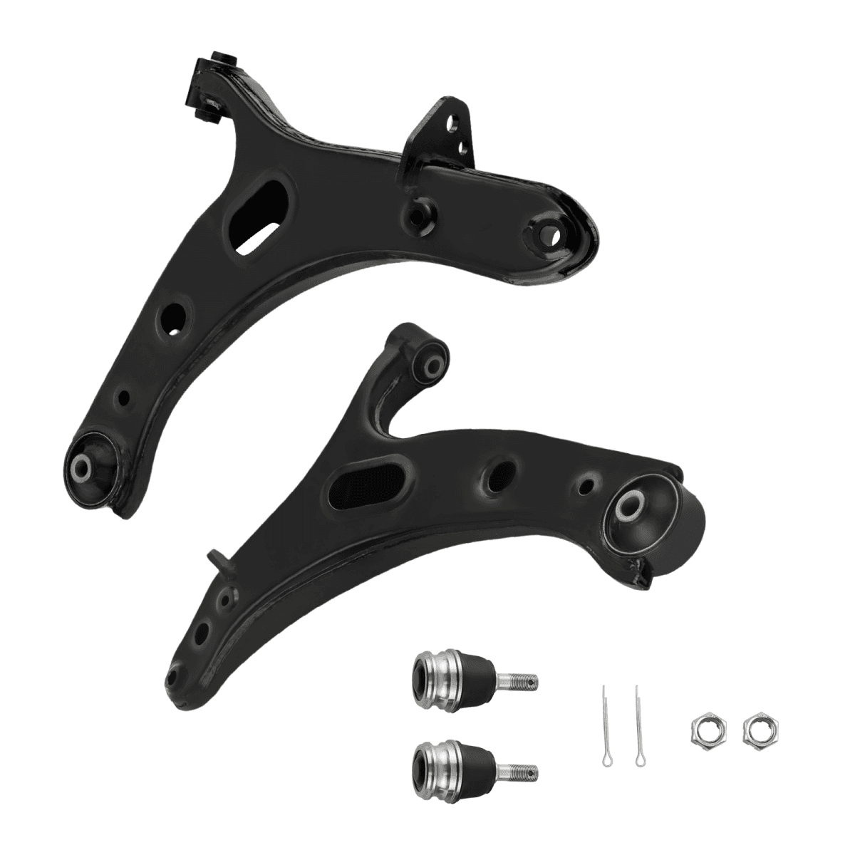 image-2pcs Subaru Legacy Outback Control Arm Kit 2010-2014 Fit, Steel/Rubber