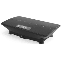 image-Black Vibration Plate - 10 Speeds, Remote, Music, 440LBS Capacity
