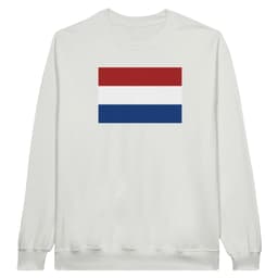 image-Drapeau des Pays-Bas - Sweat-shirt unisexe classique ras du cou