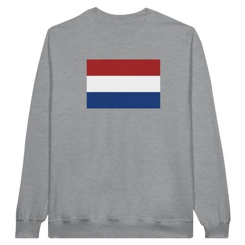 image-Drapeau des Pays-Bas - Sweat-shirt unisexe classique ras du cou