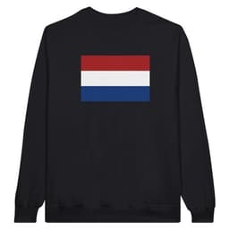 image-Drapeau des Pays-Bas - Sweat-shirt unisexe classique ras du cou