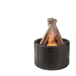 image-Simulated Flame Aroma Diffuser Bonfire Air Humidifier Ultrasonic Cool