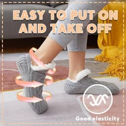 image-Winter Woolen Socks Women Thicken Warm Home Bedroom Socks Slippers Men Non-slip Foot Warmer Snow Socks Calcetines Mujer