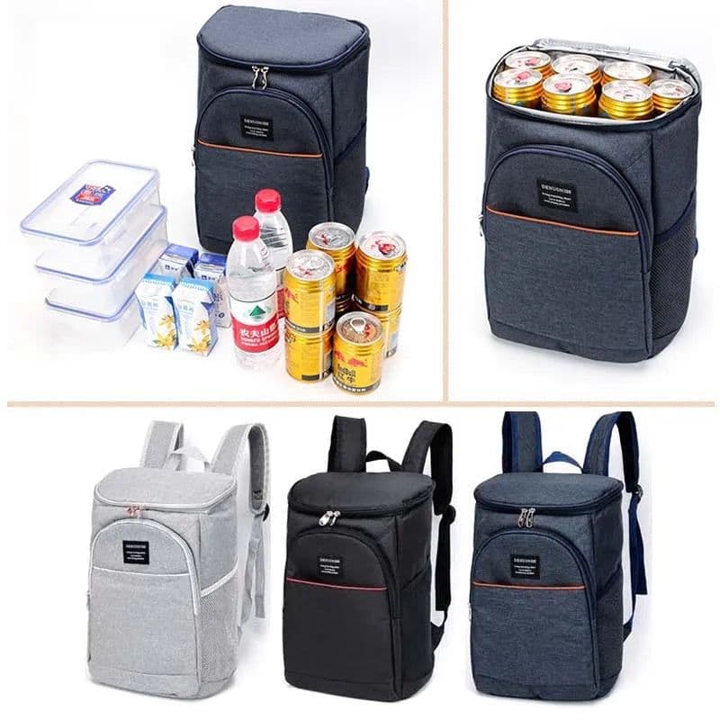 image-DENUONISS 20L Thermal Backpack Waterproof Thickened Cooler Bag Large Insulated Bag Picnic Cooler Backpack Refrigerator Bag