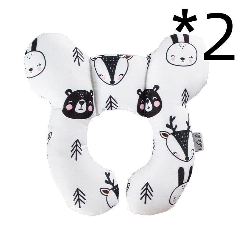 image-Protective Baby Pillows Travel Car U-shaped Support Cushion