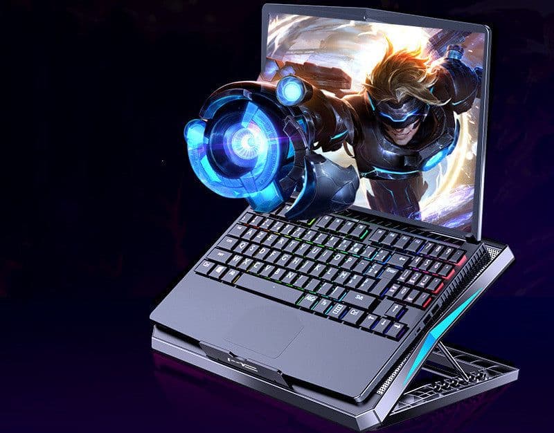 image-Laptop Radiator Foldable Desktop Cooling Base
