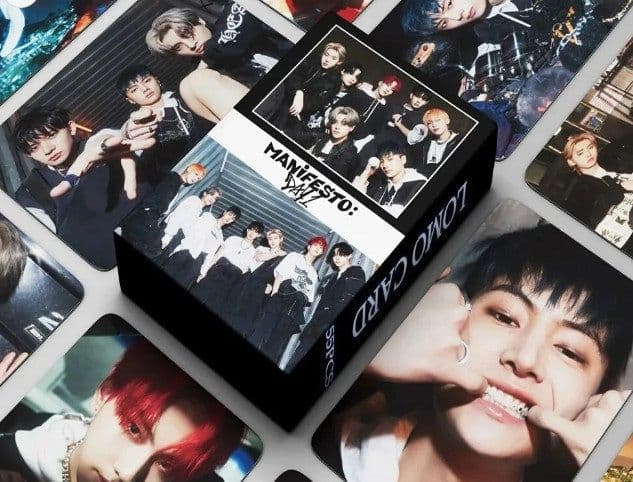 image-In stock 55 E-group photo cards DARK BLOOD cards JAY JUNGWON JAKE