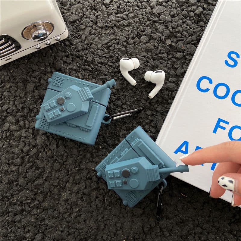 image-Bluetooth Wireless Earphone Case Personality Creative