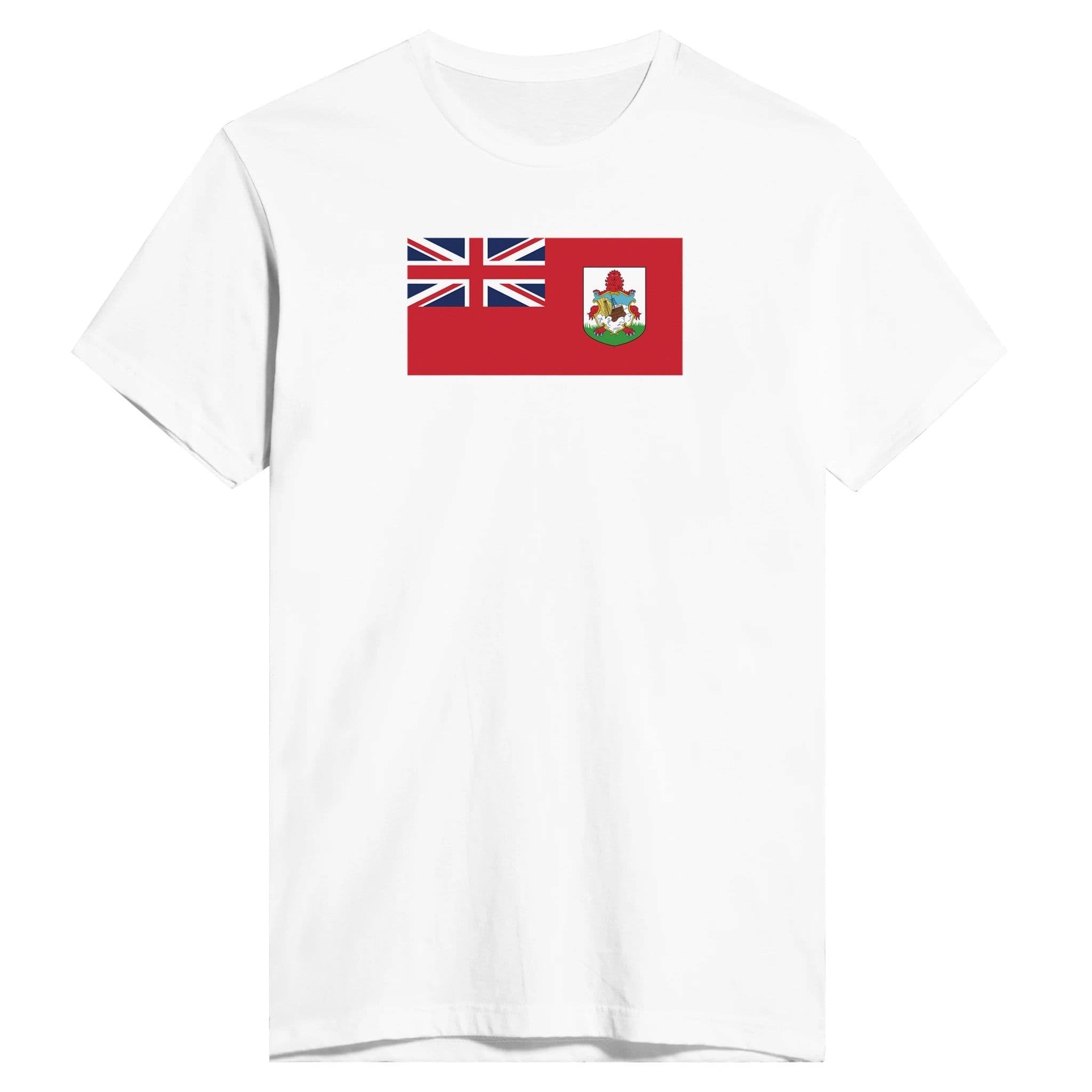 image-Drapeau des Bermudes - T-shirt ajusté pour homme | Next Level 3600