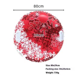 image-Outdoor Creative Printed PVC Winter Thick Ski Ring