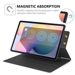 image-Magnetic Tablet Case For Samsung Galaxy Tab S6 Lite 2020 SM-P610 P615 Smart Cover For Galaxy Tab S7 S8 Plus SM-T970 T870 X700