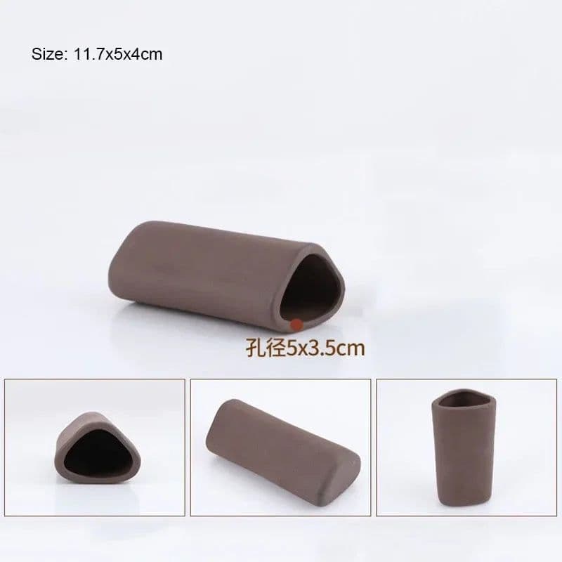 image-Large Ceramic Aquarium Decoration Fish Shrimps Shelter House Pottery Scorpion House Canister Simulation Stone Fish Tank Decors