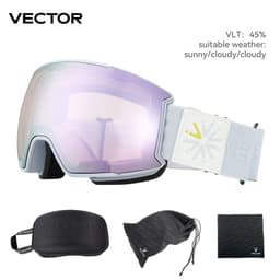 image-VECTOR Ski Goggles Men Snowboard Glasses Women Winter Outdoor Snow Sunglasses UV400 Double Layers Lens Anti-Fog Skiing Goggles