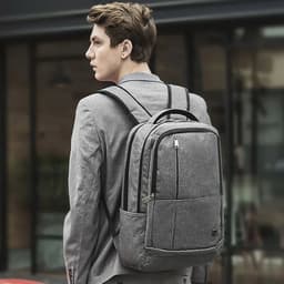 image-OIWAS 17 Inch Laptop Backpack With USB Charging Men's Backpacks Large Capacity Business Daypack Bookbag For Women Teenage Travel