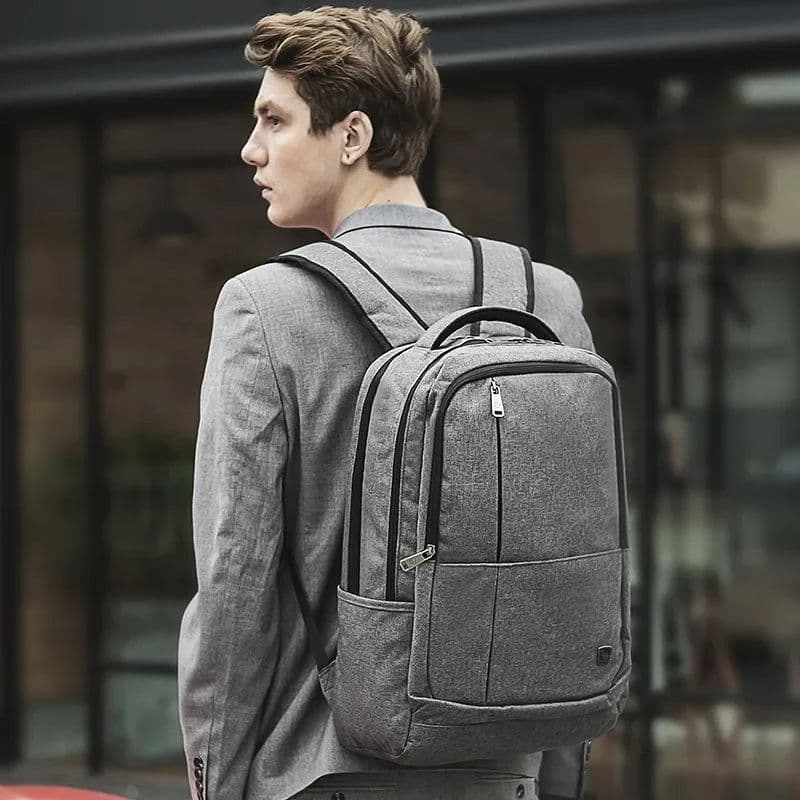 image-OIWAS 17 Inch Laptop Backpack With USB Charging Men's Backpacks Large Capacity Business Daypack Bookbag For Women Teenage Travel