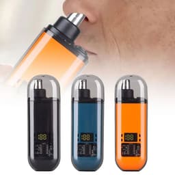 image-2 In 1 Electric Portable Ear And Nose Hair Trimmer Clipper 2024 Professional Painless Portable Eyebrow For Men