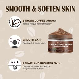 image-Exfoliating Body Scrub Cream Pores Cleansing Soften Cutin Nourish Moisturize Remove Melanin Rough Dead Skin Remover Shower Scrub