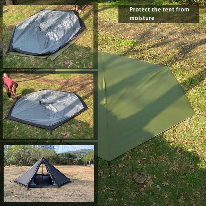 image-Waterproof Camping Mat Picnic Ground Sheet