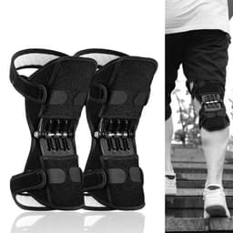 image-High Quality Knee Brace Patella Booster Spring Knee Brace Support For Mountaineering Squat Sports Knee Booster