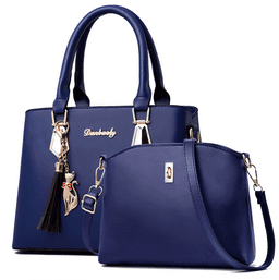 image-High Quality Two-Piece PU Handbag For Women