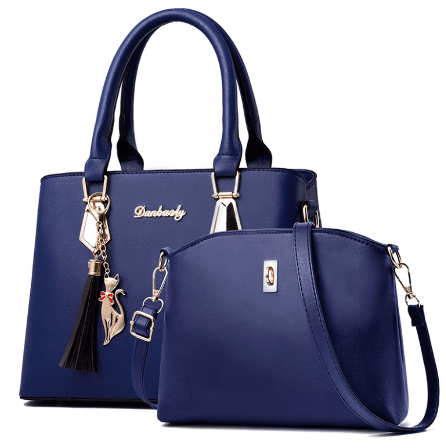 image-High Quality Two-Piece PU Handbag For Women