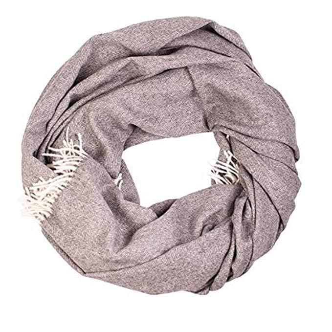 image-Great Natural Alpaca 100% alpaca throw with herringbone pattern