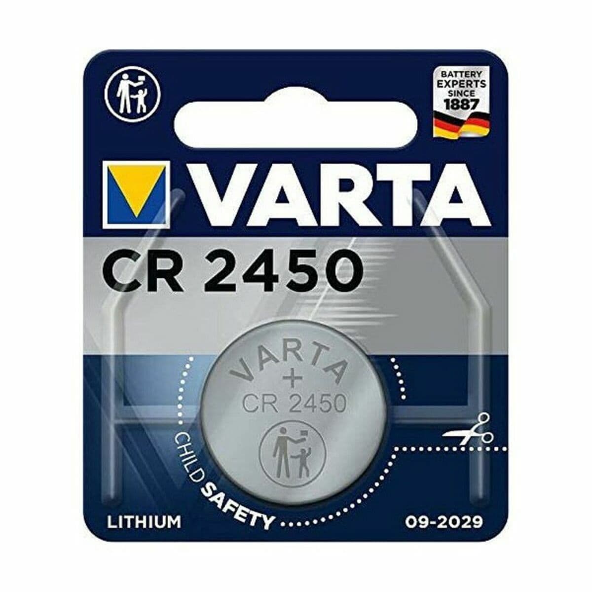 image-Lithium Button Cell Battery Varta CR2450 3 V CR2450 560 mAh 1.55 V