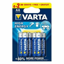 image-Alkaline Batteries Varta 4906121436 AA 1.55 V