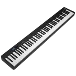 image-VEVOR 88 Key Folding Keyboard Piano, Bluetooth & MIDI, Portable Electronic Digital Foldable Piano with Sustain Pedal Bag Touch Sensitive Keys Headphones, Rechargeable for Beginners Teens Adults, Black