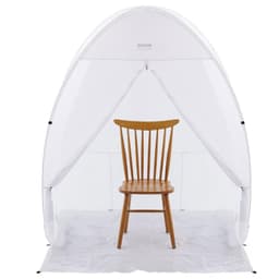 image-VEVOR Spray Paint Shelter, 60 x 60 x 70 in Pop-Up Portable Spray Paint Tent with Built-In Floor, Exhaust Window and Storage Bag, Foldable Paint Booth for Furniture, DIY Hobby Tool Painting Station