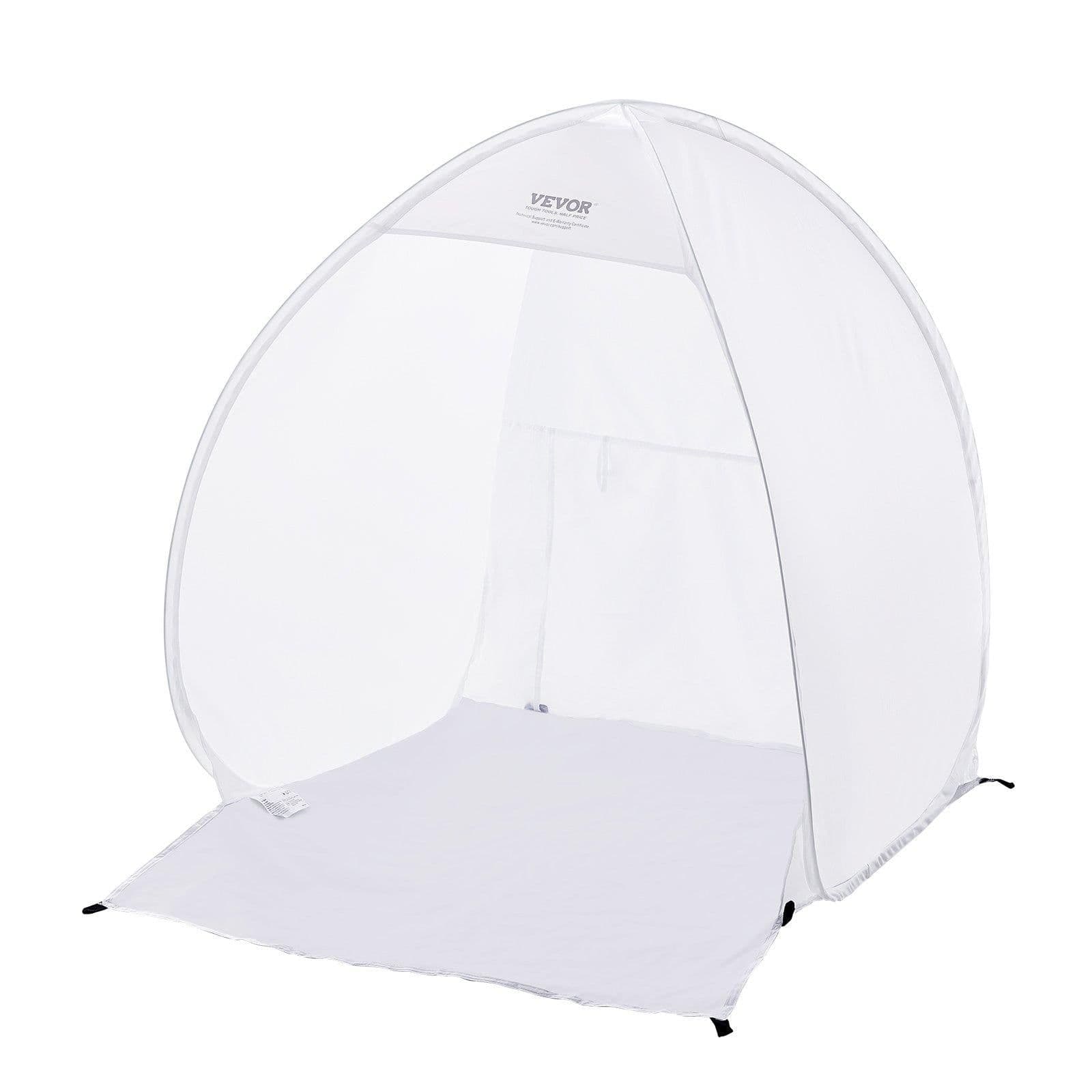 image-VEVOR Spray Paint Shelter, 40 x 35 x 40 in Pop-Up Portable Spray Paint Tent with Built-In Floor, Exhaust Window and Storage Bag, Foldable Paint Booth for Furniture, DIY Hobby Tool Painting Station
