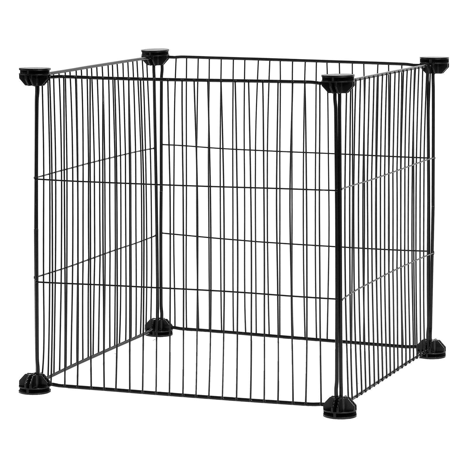 image-VEVOR 5 Pack Plant Protector from Animals, 15.35'' x 15.35'' Chicken Wire Plant Protector, Plant Cages for Outdoor Plants, Flowers & Vegetables, Keeps Bunny Chicken Squirrels Out, 20pcs Metal Mesh