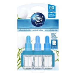 image-Electric Air Freshener Refills Ambi Pur 3Volution Nubes de Algodón 20 ml