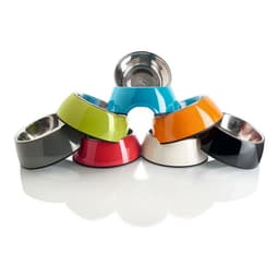 image-Dog Feeder Hunter Melamin Stainless steel Black 700 ml (22 x 22 x 11,5 cm)