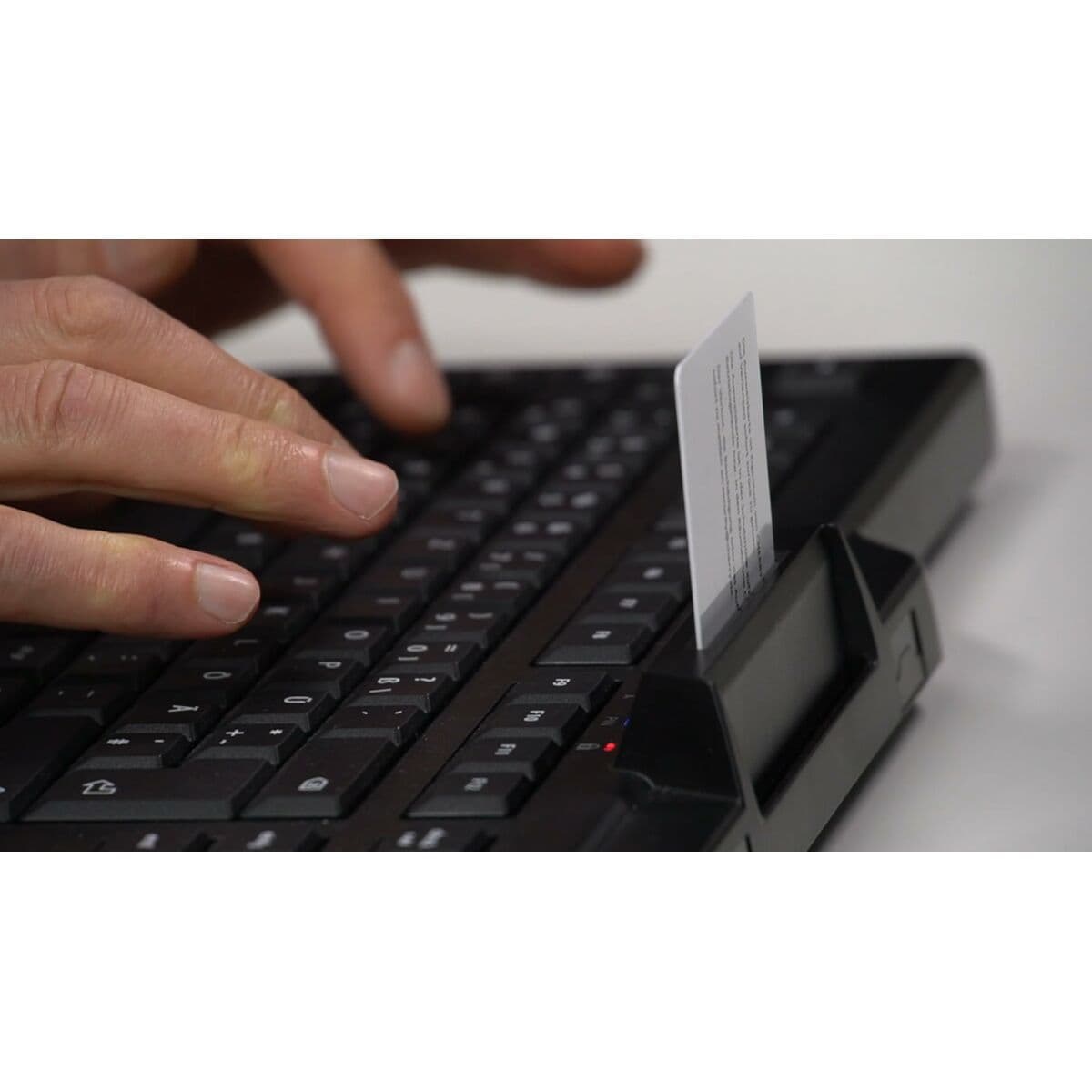 image-Keyboard Cherry JK-A0400EU-2 Black Spanish Qwerty QWERTZ QWERTY Qwerty US