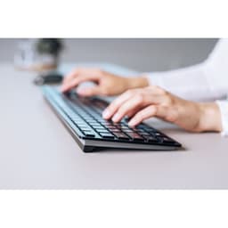 image-Bluetooth Keyboard Cherry KW 9100 SLIM Black Spanish Qwerty