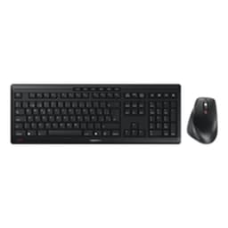 image-Keyboard and Mouse Cherry JD-8550ES-2 Black Spanish QWERTY
