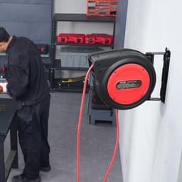 image-VEVOR Retractable Extension Cord Reel - 80 ft 12AWG Heavy Duty