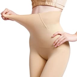 image-Factory wholesale postpartum high waist flat angle abdomen pants corset lifting hip body shaping pants ladies plus size underwear