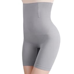 image-Factory wholesale postpartum high waist flat angle abdomen pants corset lifting hip body shaping pants ladies plus size underwear