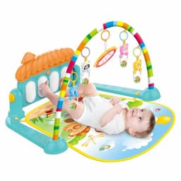 image-Baby pedal piano music fitness rack 0-6-8-12 months baby crawling mat Amazon cross-border toy