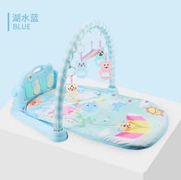 image-Baby pedal piano music fitness rack 0-6-8-12 months baby crawling mat Amazon cross-border toy