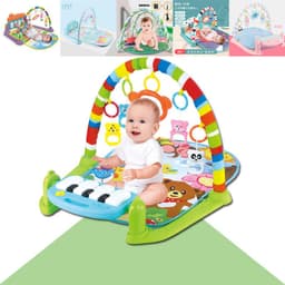 image-Baby pedal piano music fitness rack 0-6-8-12 months baby crawling mat Amazon cross-border toy