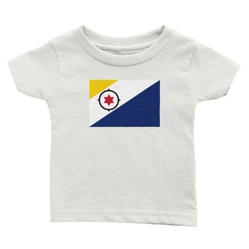 image-Drapeau des Pays-Bas caribéens - t-shirt-bébé-classique-ras-du-cou