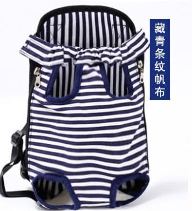 image-Factory direct pet bag go out carrying bag Breathable chest four-legged bag for cats and dogs Folding dog pet supplies