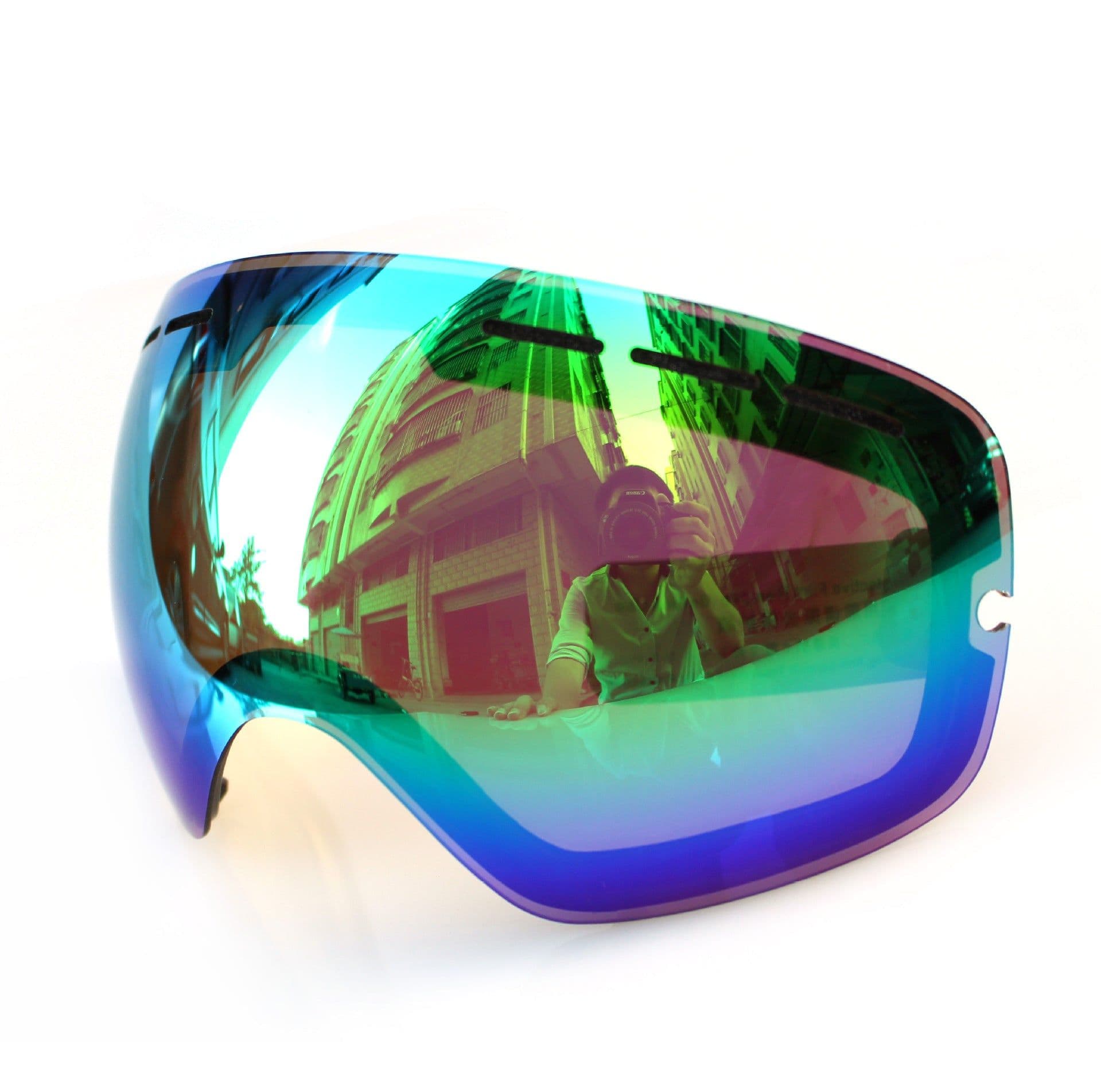 image-COPOZZ ski glasses single lens coated lens / enhanced night vision lens interchangeable lens 201 snow goggles available