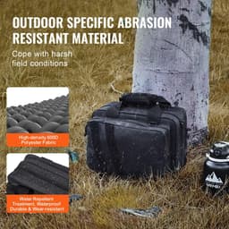 image-VEVOR Tactical Pistol Backpack with 2 Pistol Cases, Gun Range Backpack with 6x Magazine Slots for Shooting and Hunting