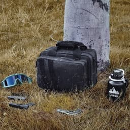 image-VEVOR Tactical Pistol Backpack with 2 Pistol Cases, Gun Range Backpack with 6x Magazine Slots for Shooting and Hunting
